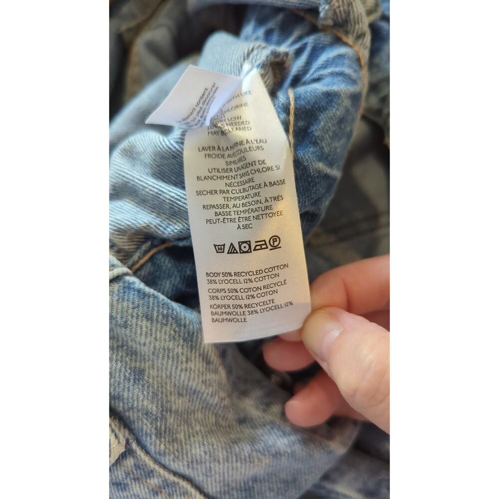We The Free Touch The Sky Denim Jumpsuit NWT - Picture 8 of 8